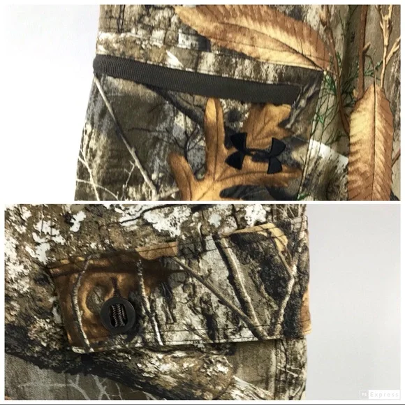 New Under Armour Field Ops Pants Real Tree Edge